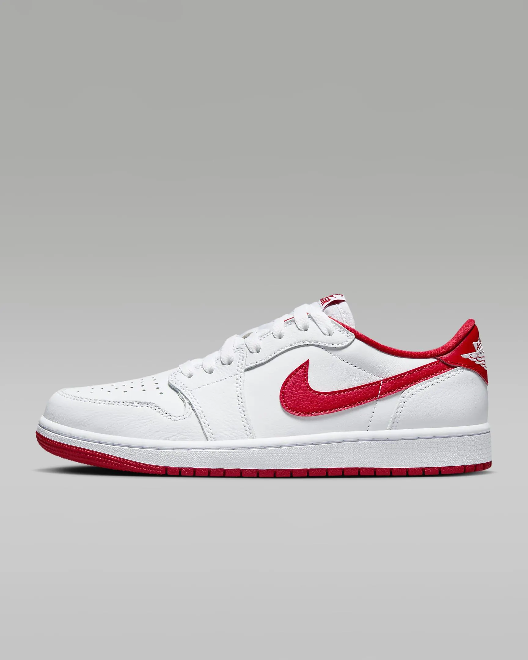 Air Jordan 1 Low OG "White/Red"