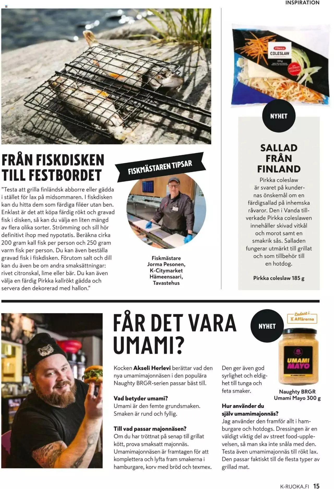 K-Market tarjoukset voimassa alkaen 7. kesäkuuta - 29. elokuuta 2023 - Tarjouslehti sivu 15