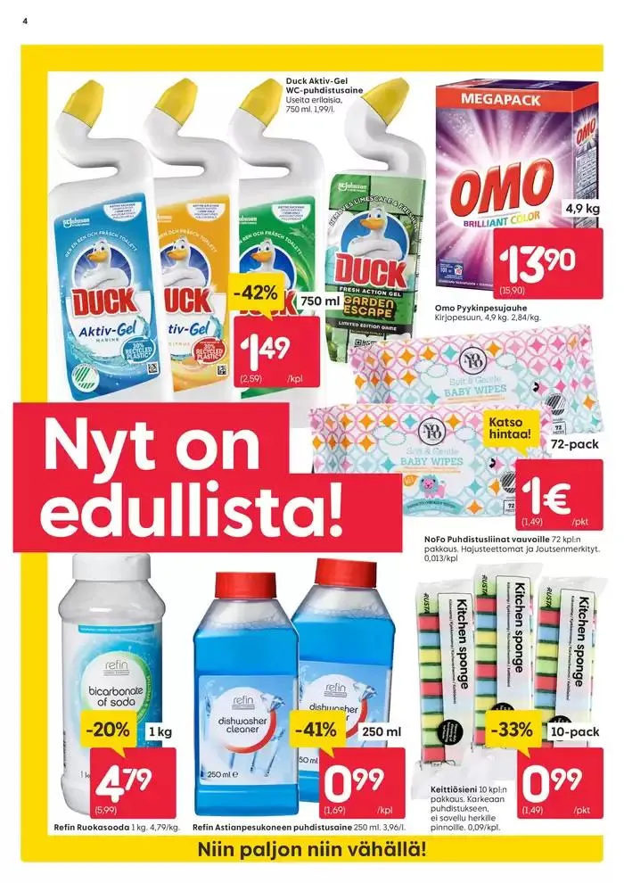 Rusta tarjoukset voimassa alkaen 11. lokakuuta - 25. lokakuuta 2024 - Tarjouslehti sivu 4