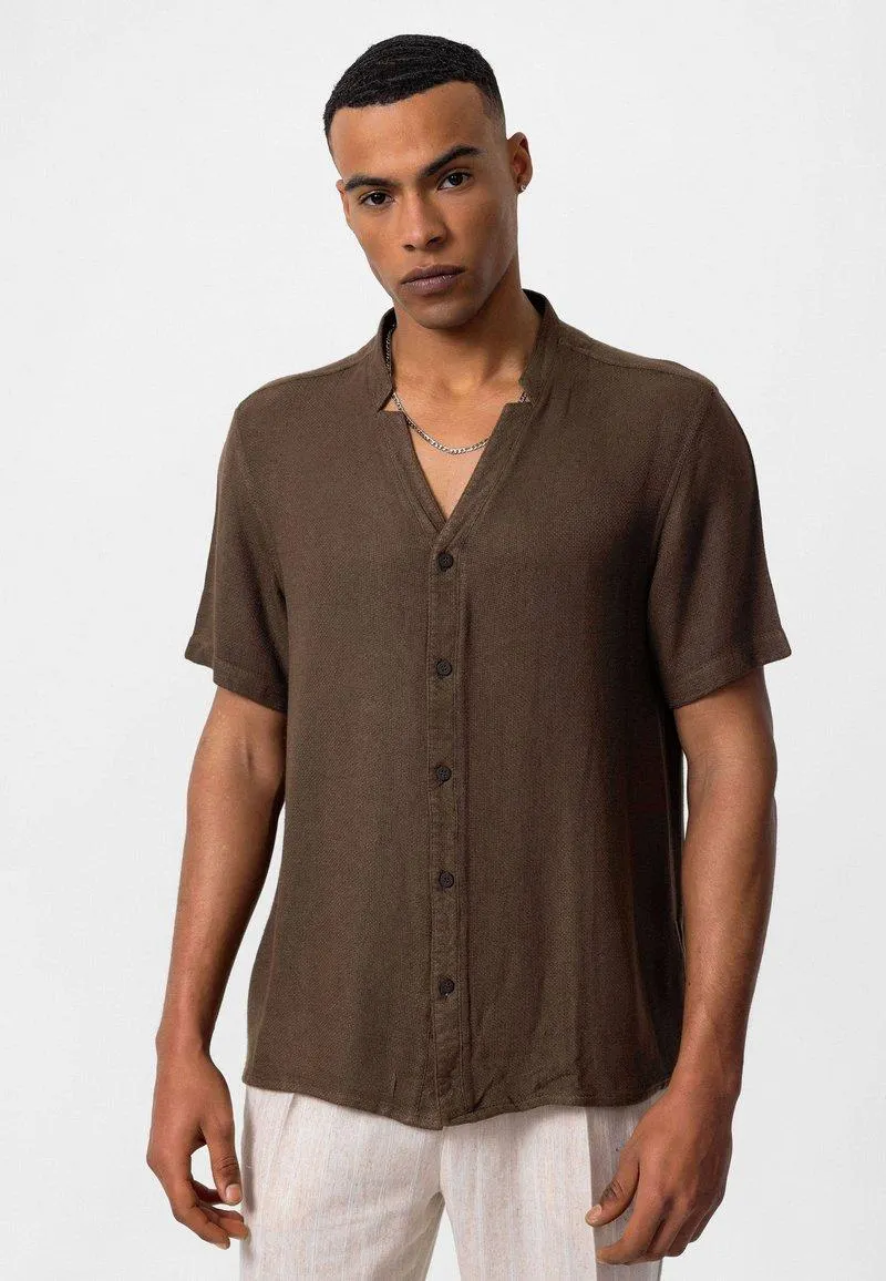 DILI - SHORT SLEEVE - REGULAR FIT - Vapaa-ajan kauluspaita