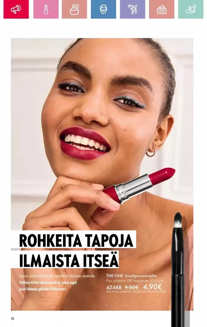 Oriflame tarjoukset voimassa alkaen 9. maaliskuuta - 29. maaliskuuta 2025 - Tarjouslehti sivu 18
