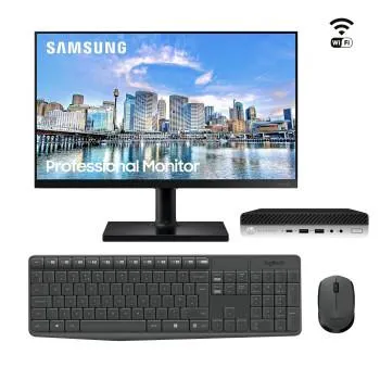 HP EliteDesk 705 G5 DM Ryzen 5 Pro tietokonepaketti