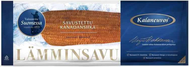 Kalaneuvos Savustettu kanadansiika vak 0,7-0,9kg