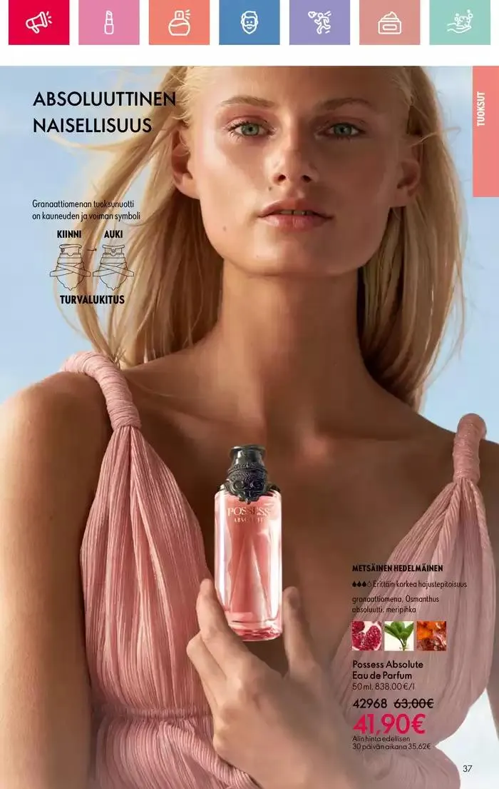 Oriflame tarjoukset voimassa alkaen 26. tammikuuta - 9. helmikuuta 2025 - Tarjouslehti sivu 37