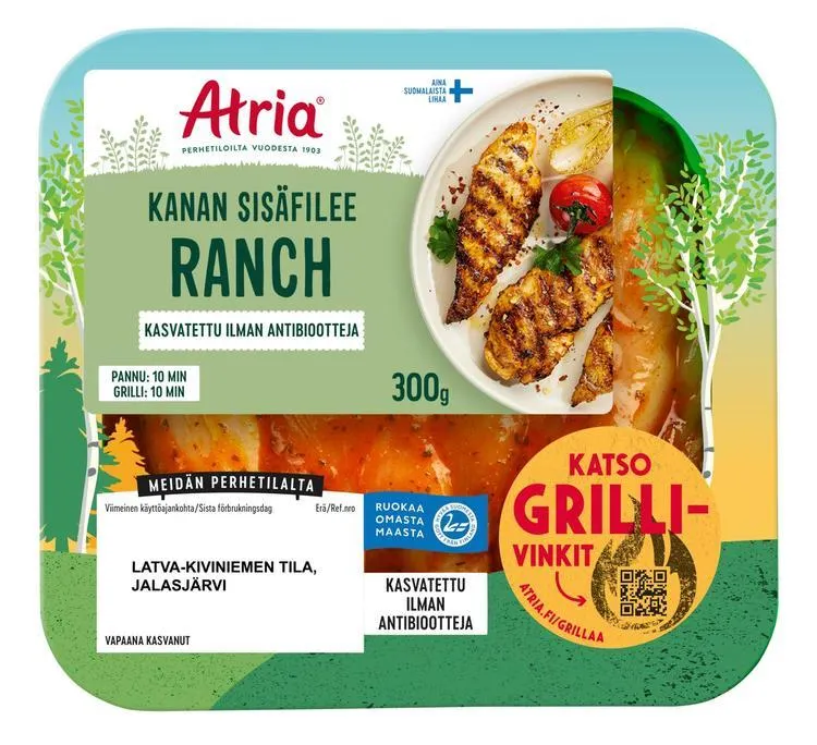 Atria Kanan Sisäfilee Ranch 300g