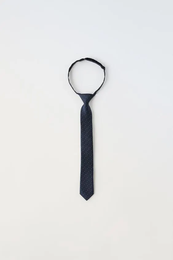 POLKA DOT PRINT TIE