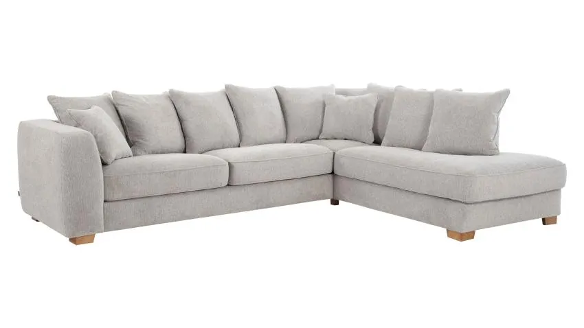 BOSTON-kulmasohva Marble-kangas, kitti, kätisyys: oikea