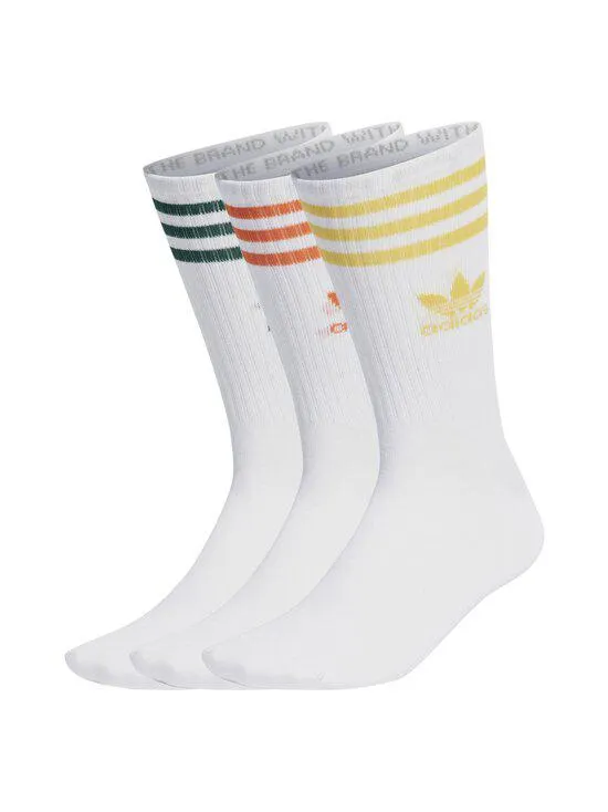 3 Stripes Crew -sukat 3-pack