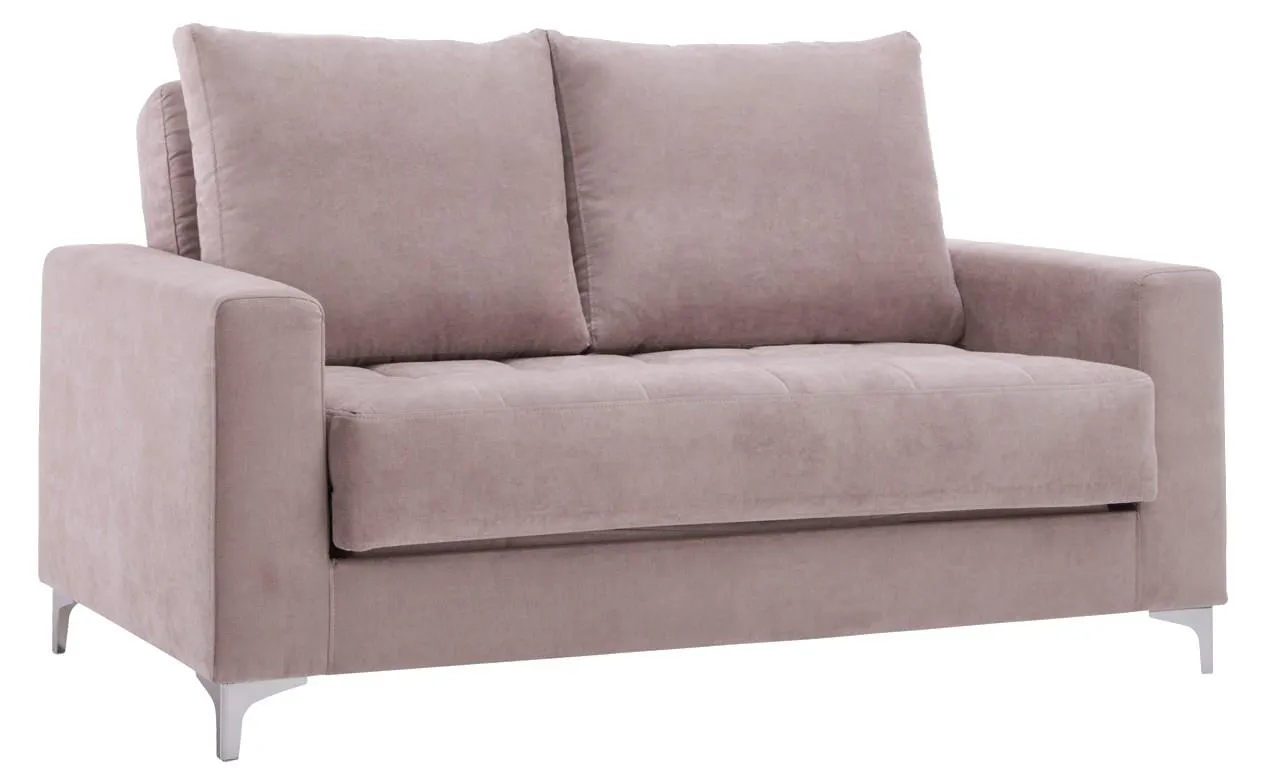 PILVI-vuodesohva Orinoco-kangas, Puuteri, jalat metalli