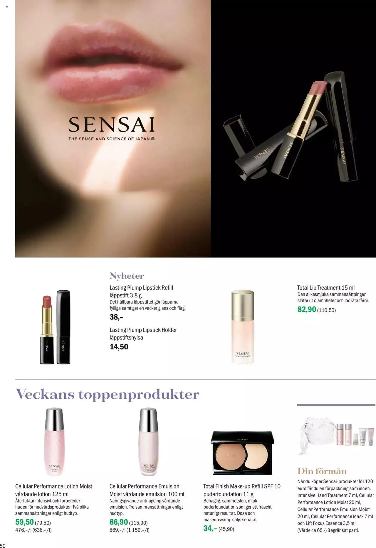 Sokos - Sokos kuvasto ruotsi syyskuu 2023 voimassa alkaen 4. syyskuuta - 8. lokakuuta 2023 - Tarjouslehti sivu 50