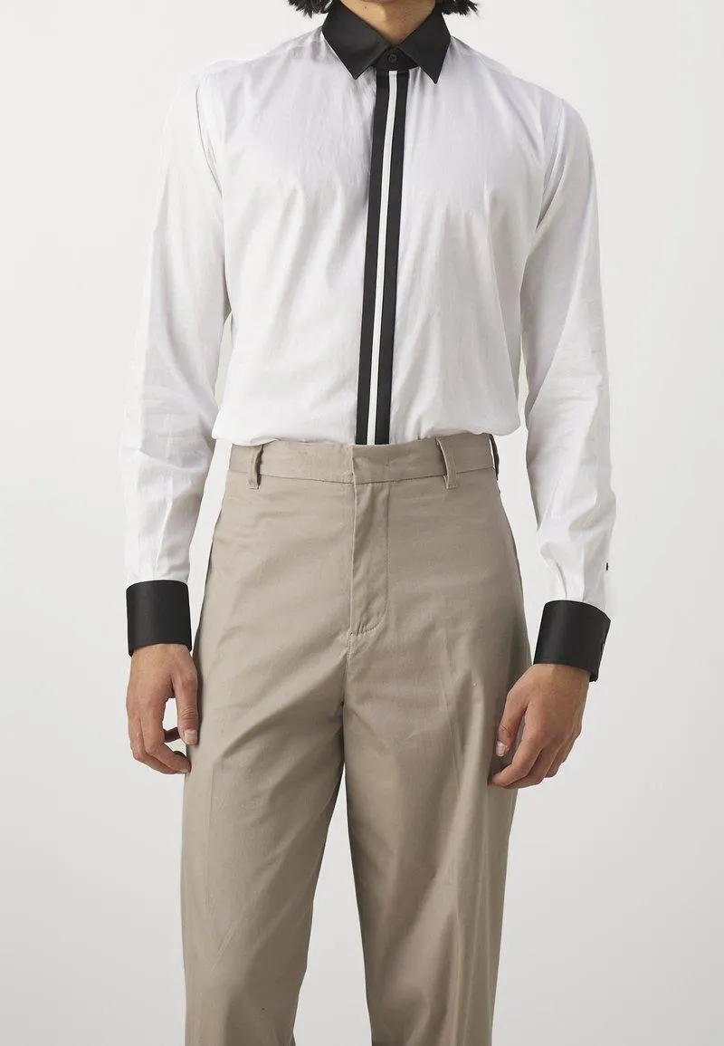 Vapaa-ajan kauluspaita - white