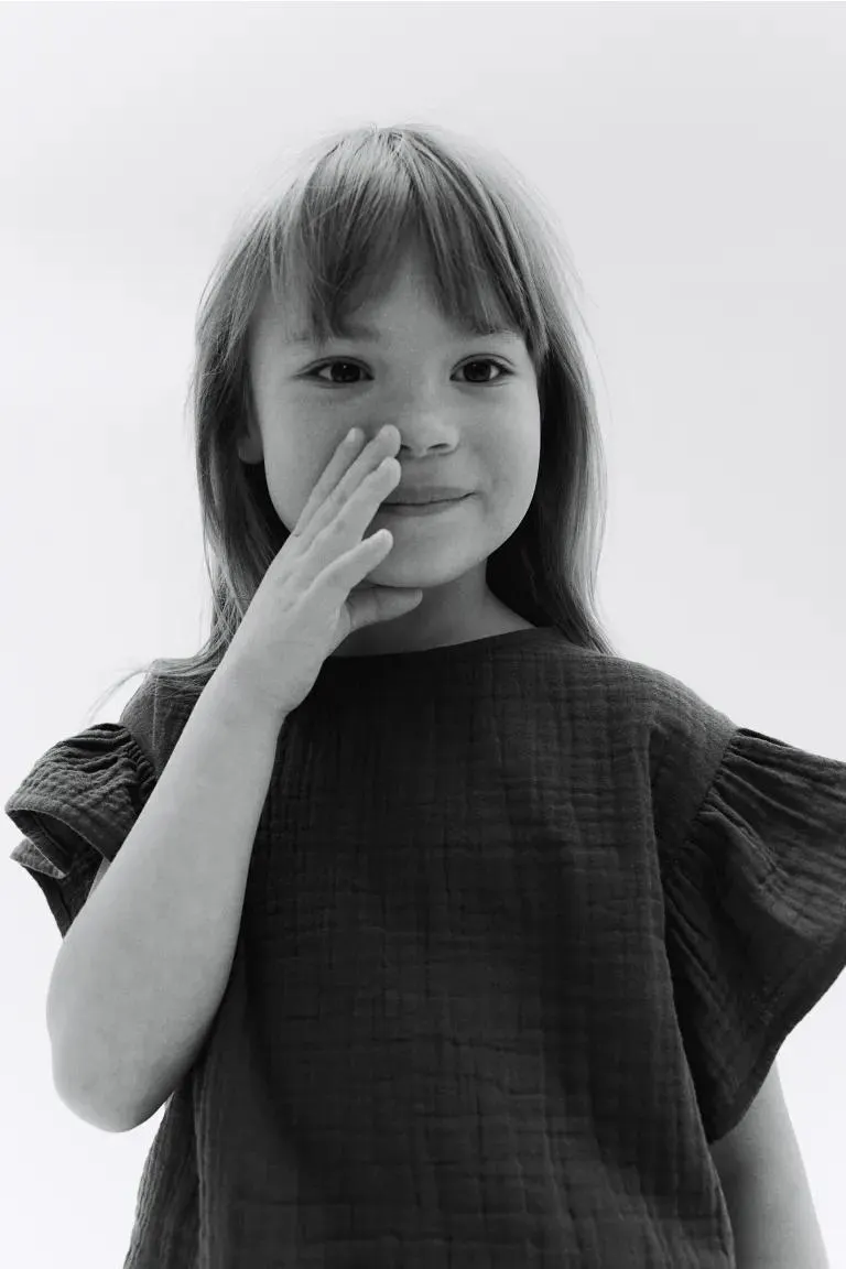 Puuvillamusliininen pusero