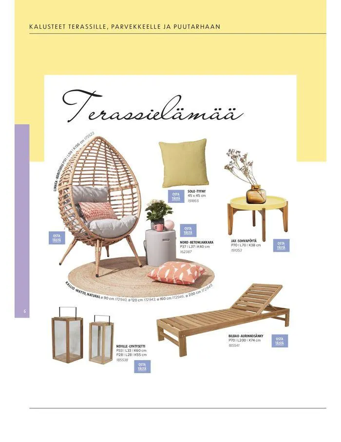 Kesa 2024 voimassa alkaen 20. maaliskuuta - 31. elokuuta 2024 - Tarjouslehti sivu 6