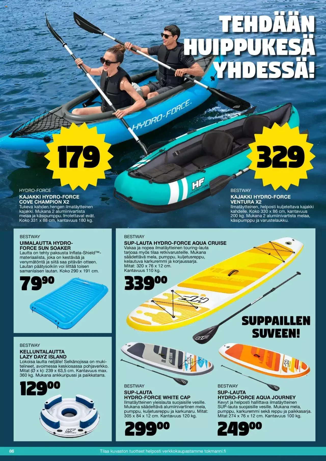 Tokmanni - Kesä 2023 voimassa alkaen 17. huhtikuuta - 31. joulukuuta 2023 - Tarjouslehti sivu 86