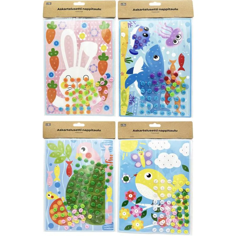 Askartelusetti Iisi nappitaulu