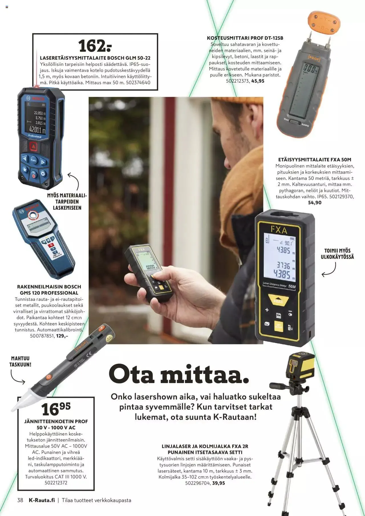 K-Rauta tarjoukset - Pakissa voimassa alkaen 1. elokuuta - 30. syyskuuta 2023 - Tarjouslehti sivu 38