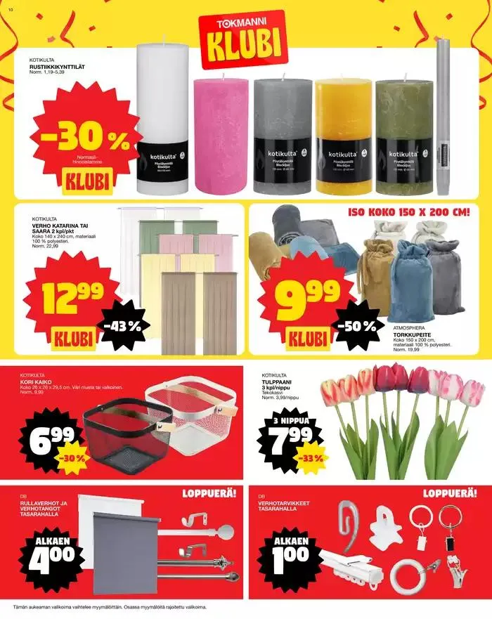 Tarjoussanomat voimassa alkaen 10. maaliskuuta - 16. maaliskuuta 2025 - Tarjouslehti sivu 10
