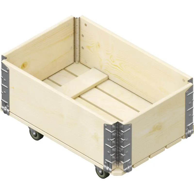 Yrttilaatikko Upyard 60 x 40 cm, luonnonvalkoinen