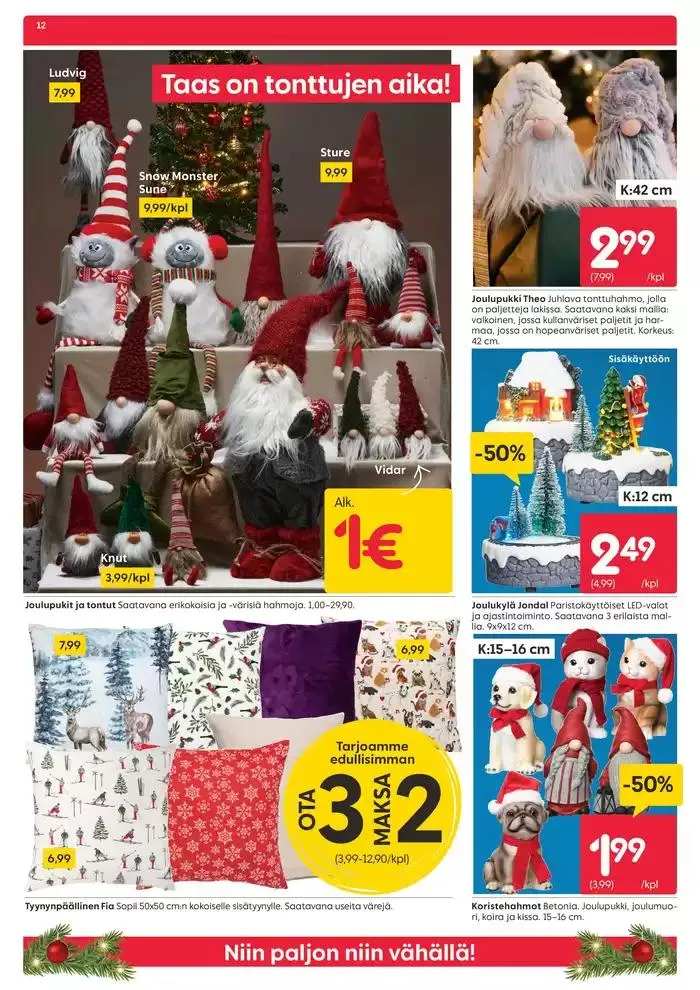 Black week voimassa alkaen 26. marraskuuta - 1. joulukuuta 2024 - Tarjouslehti sivu 12