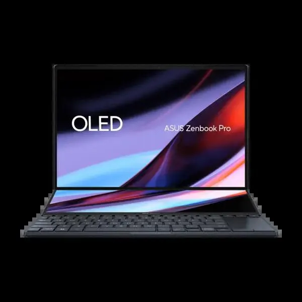 Ultratehokas Zenbook Pro -kannettava OLED-kosketusnäytöllä ja ScreenPad™ Plus -lisänäytöllä
