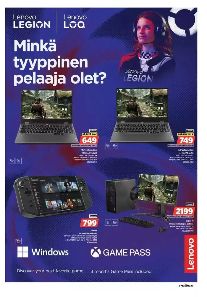 Power tarjoukset voimassa alkaen 16. joulukuuta - 5. tammikuuta 2025 - Tarjouslehti sivu 19