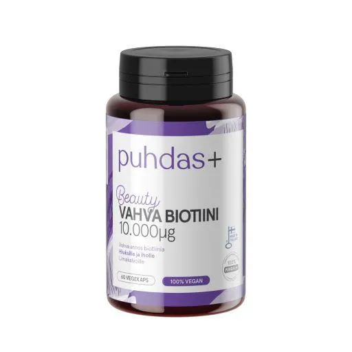 Biotiini, 10000 µg, 60 kpl