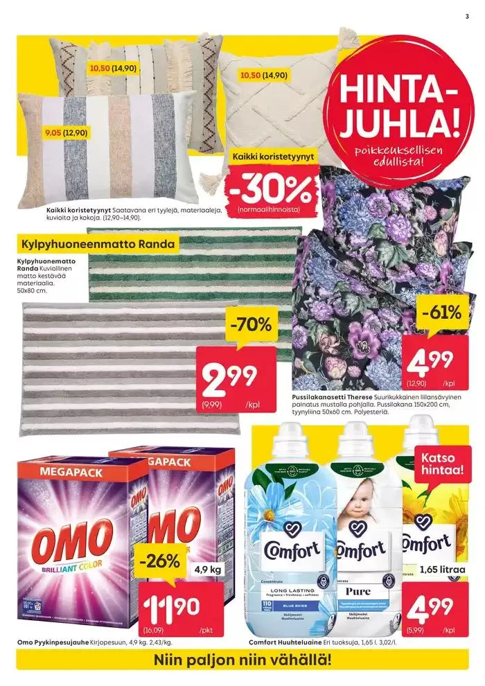 Rusta tarjoukset voimassa alkaen 16. maaliskuuta - 16. maaliskuuta 2025 - Tarjouslehti sivu 3