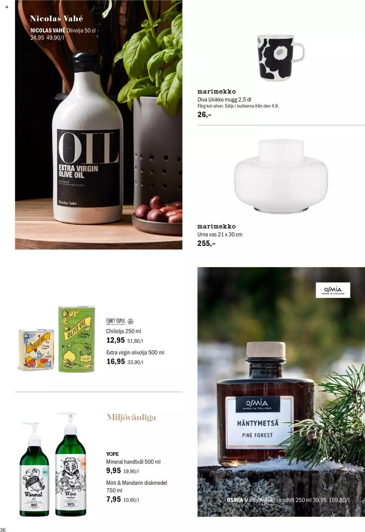 Sokos - Sokos kuvasto ruotsi syyskuu 2023 voimassa alkaen 4. syyskuuta - 8. lokakuuta 2023 - Tarjouslehti sivu 36