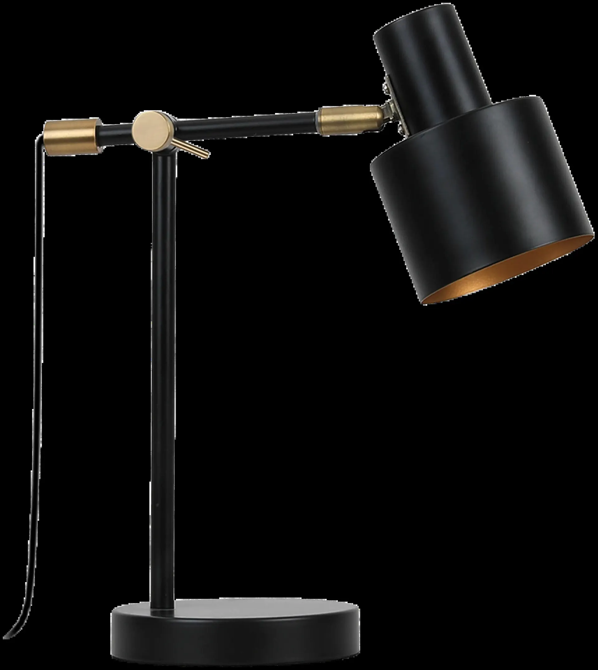 Sessak Cassius pöytävalaisin musta