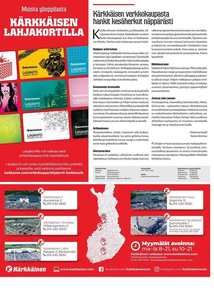Kesalomalle kaikki karkkaiselta voimassa alkaen 29. toukokuuta - 11. kesäkuuta 2024 - Tarjouslehti sivu 2