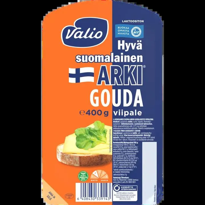 Valio Hyvä suomalainen Arki® goudaviipale e400 g