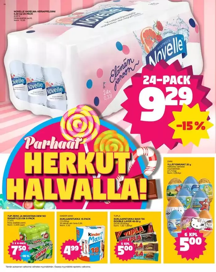 Tarjoussanomat voimassa alkaen 10. maaliskuuta - 16. maaliskuuta 2025 - Tarjouslehti sivu 20