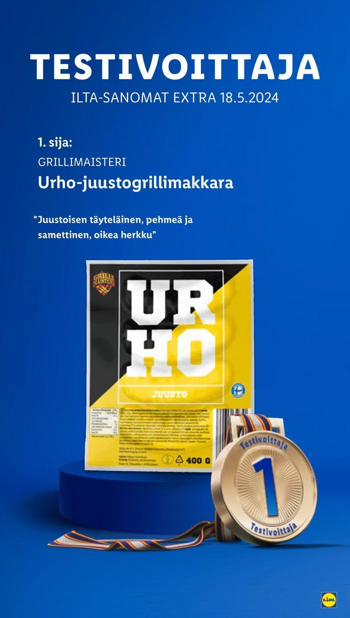 21% voimassa alkaen 6. kesäkuuta - 12. kesäkuuta 2024 - Tarjouslehti sivu 30