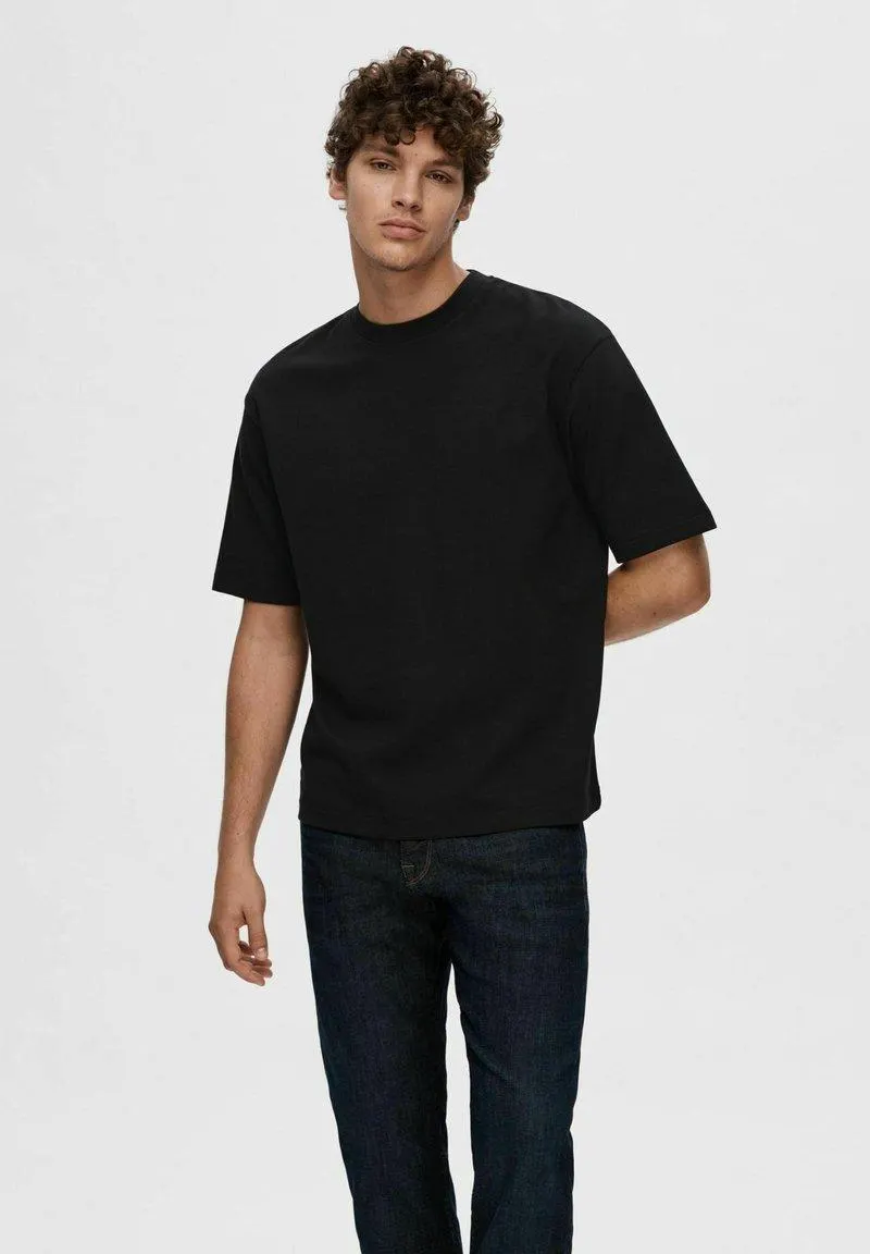 SLHLOOSE OSCAR O-NECK TEE - T-paita