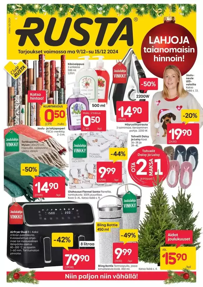 LAHJOJA taianomaisin hinnoin! - 1