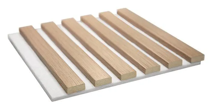 Akustiikkapaneeli Maler Louvre Acoustic Natur Tammi / valkoinen 19 x 300 x 2800 mm