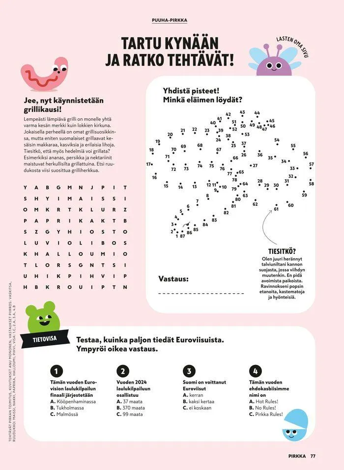 Pirkka 5/2024 voimassa alkaen 24. huhtikuuta - 31. toukokuuta 2024 - Tarjouslehti sivu 82