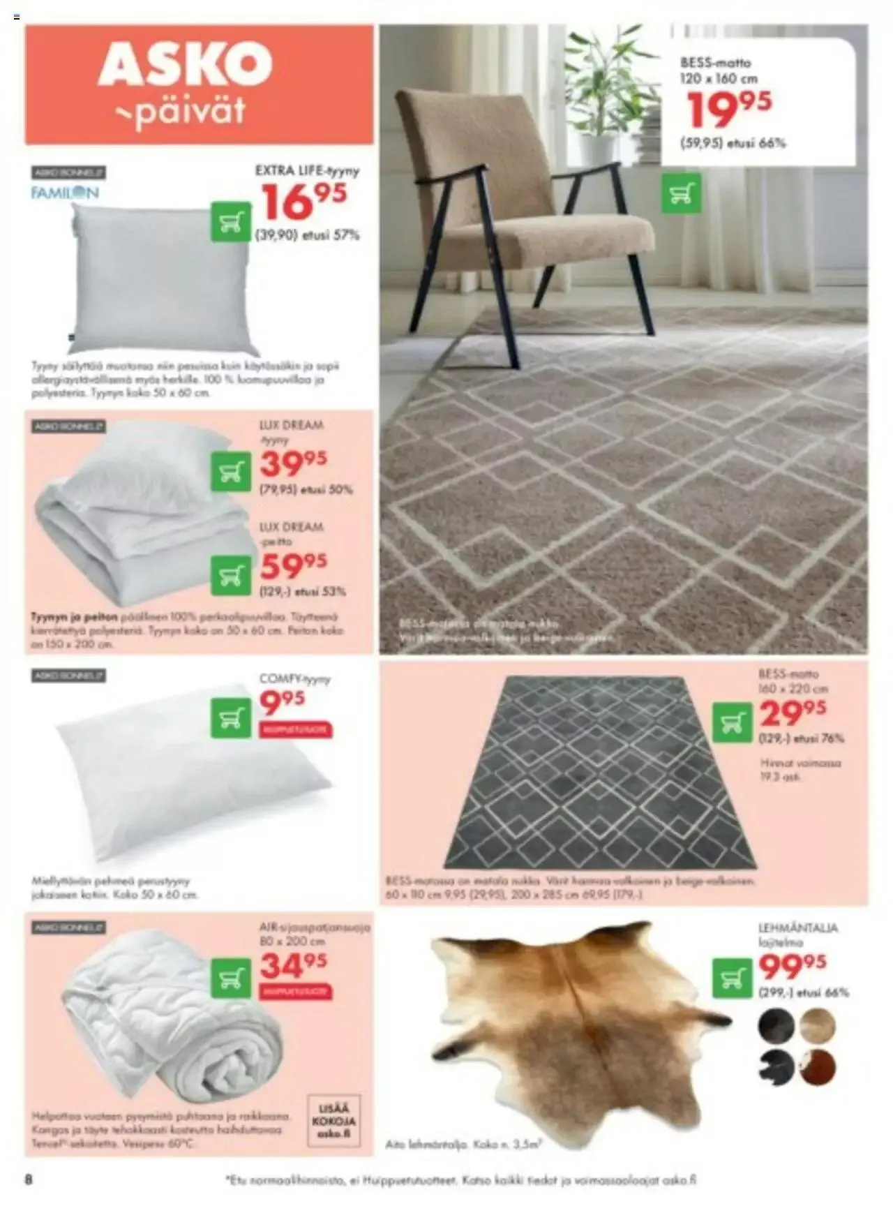 Asko tarjoukset voimassa alkaen 15. maaliskuuta - 19. maaliskuuta 2024 - Tarjouslehti sivu 8