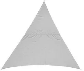 4Living Aurinkopurje kolmio, 3,5 x 3,5 x 3,5 m harmaa