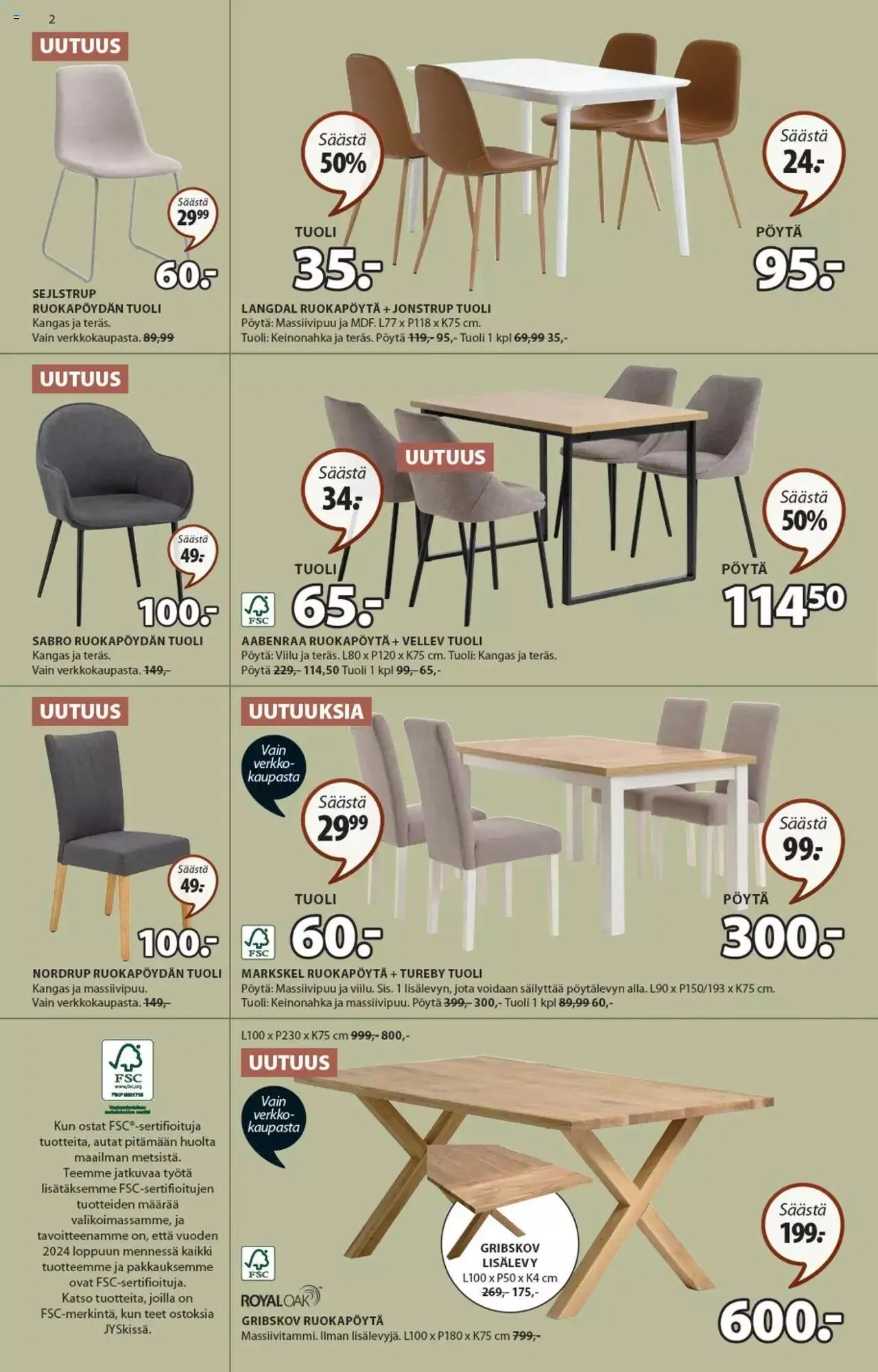 JYSK - Viikon tarjoukset voimassa alkaen 28. elokuuta - 31. joulukuuta 2023 - Tarjouslehti sivu 3
