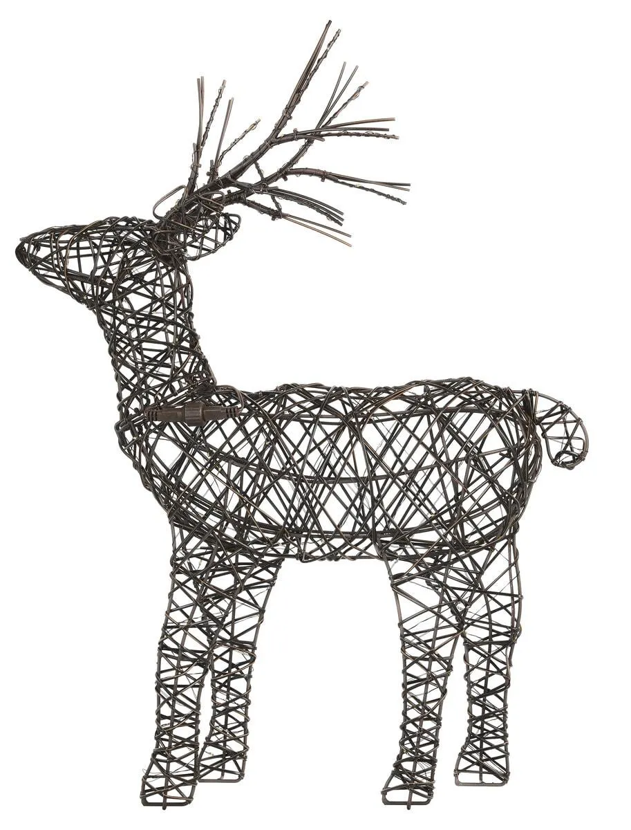 Poro, jossa LED-valot, 65 cm