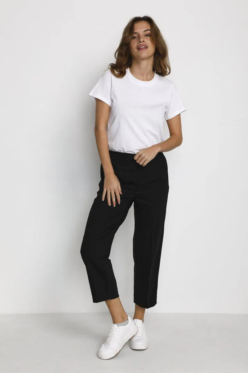 SAKURA CROPPED PANTS - Housut