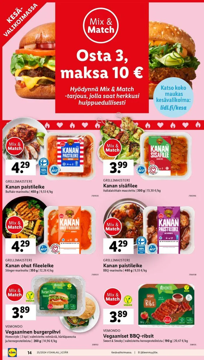 21% voimassa alkaen 6. kesäkuuta - 12. kesäkuuta 2024 - Tarjouslehti sivu 16