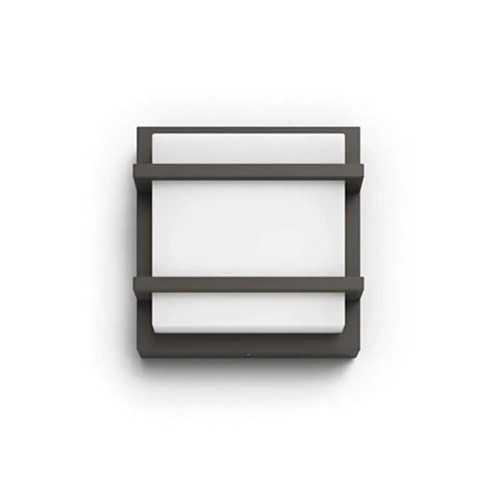 PHILIPS PETRONIA ULKOSEINÄVALAISIN ANTRASIITTI 12W IP44 2700K