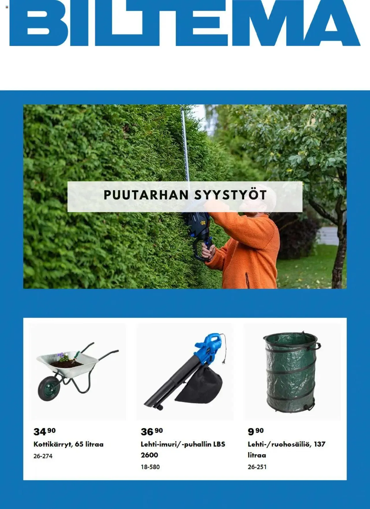 Biltema tarjoukset - 0