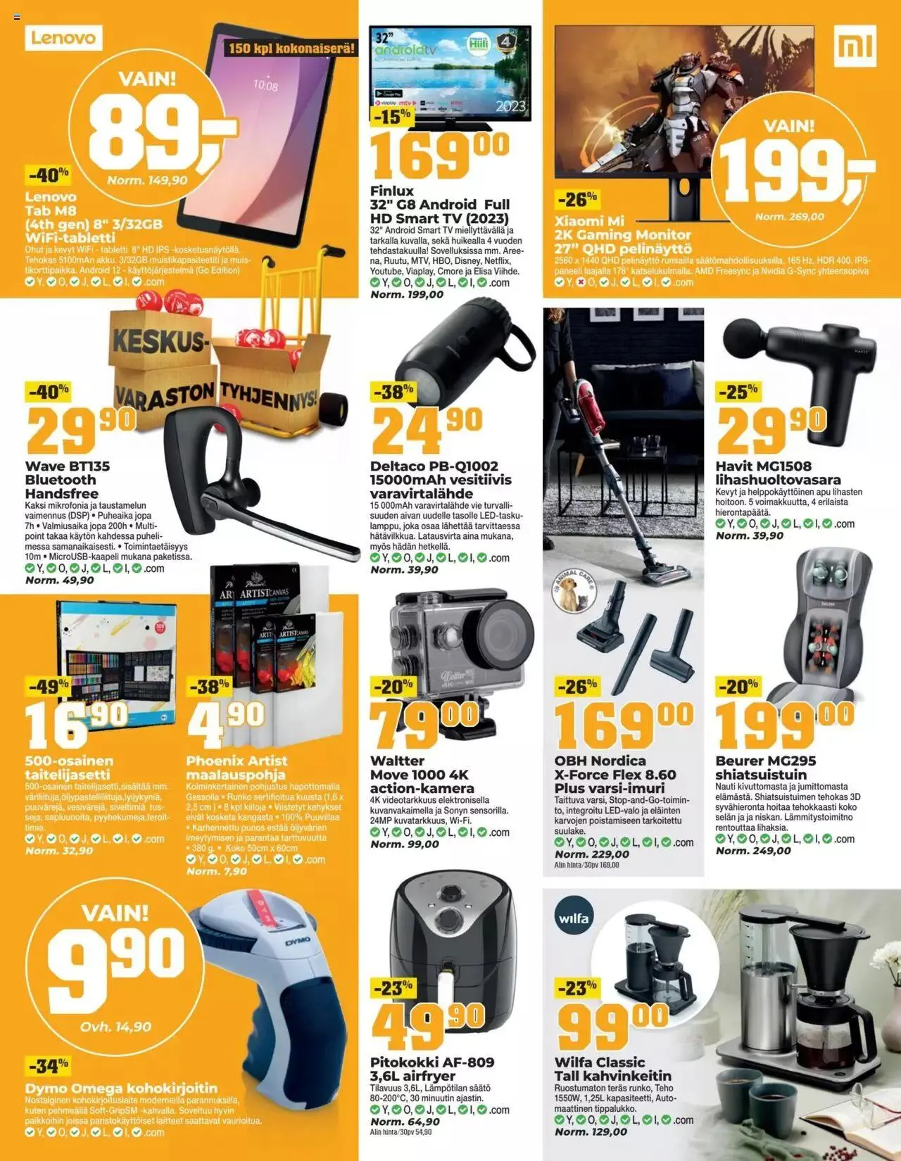 Kärkkäinen tarjoukset - Keski-Pohjanmaan painos voimassa alkaen 30. elokuuta - 12. syyskuuta 2023 - Tarjouslehti sivu 16