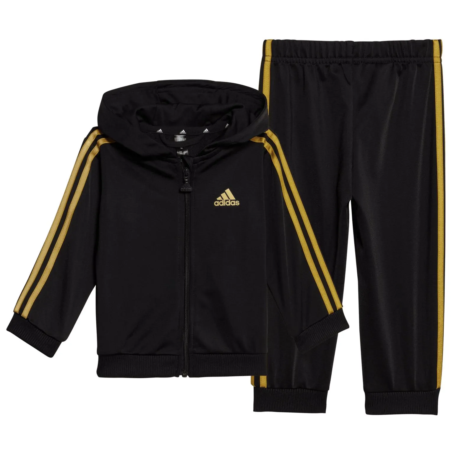 3 Stripes Shiny Tracksuit, lasten verryttelyasu