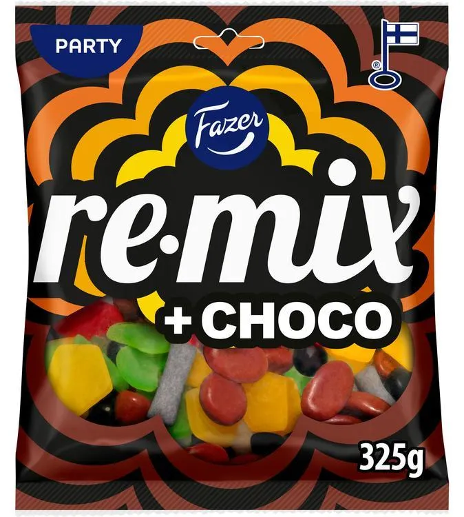 Fazer Remix Choco karkkipussi 325g