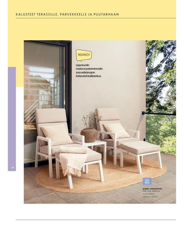 Kesa 2024 voimassa alkaen 20. maaliskuuta - 31. elokuuta 2024 - Tarjouslehti sivu 44
