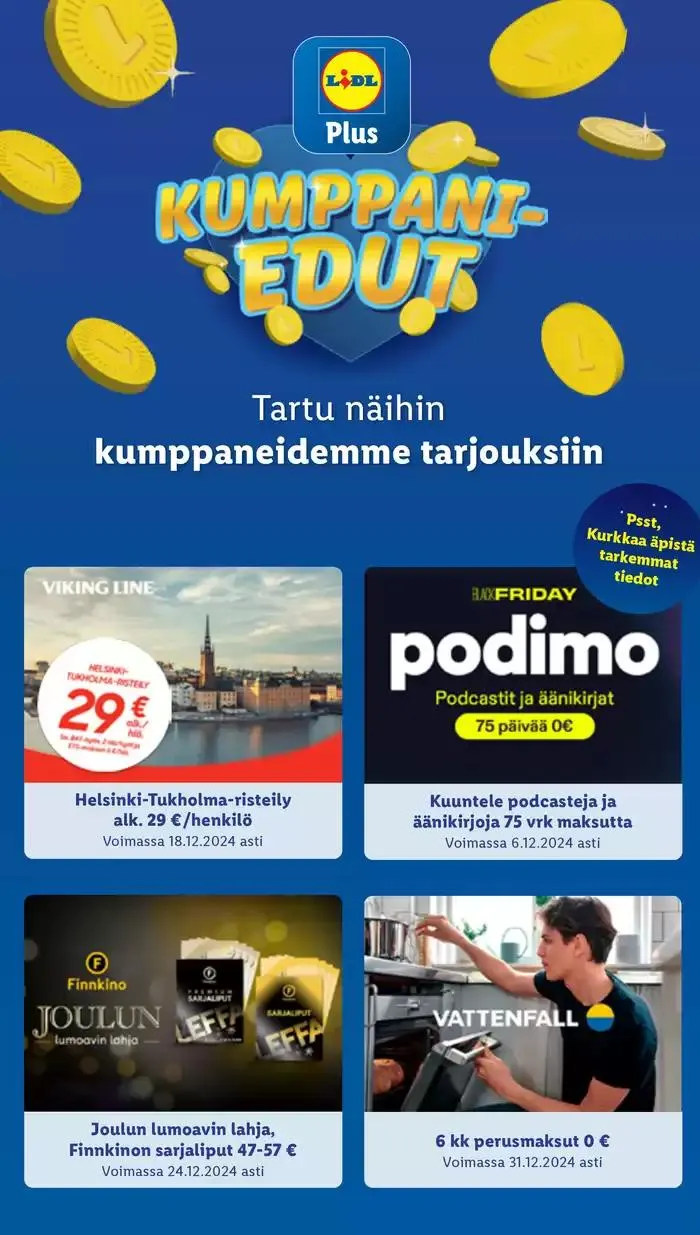 Tarjouksia tarjoushaukoille voimassa alkaen 25. marraskuuta - 3. joulukuuta 2024 - Tarjouslehti sivu 37